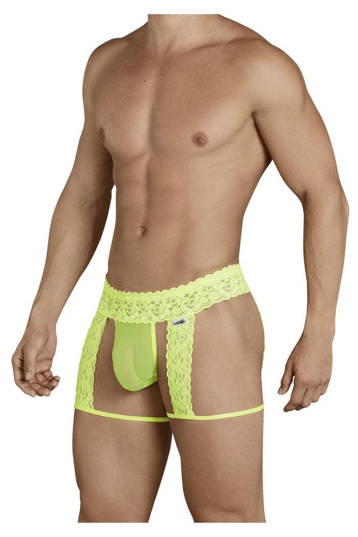 Clever Moda CandyMan 99369X Thongs Color Hot Yellow