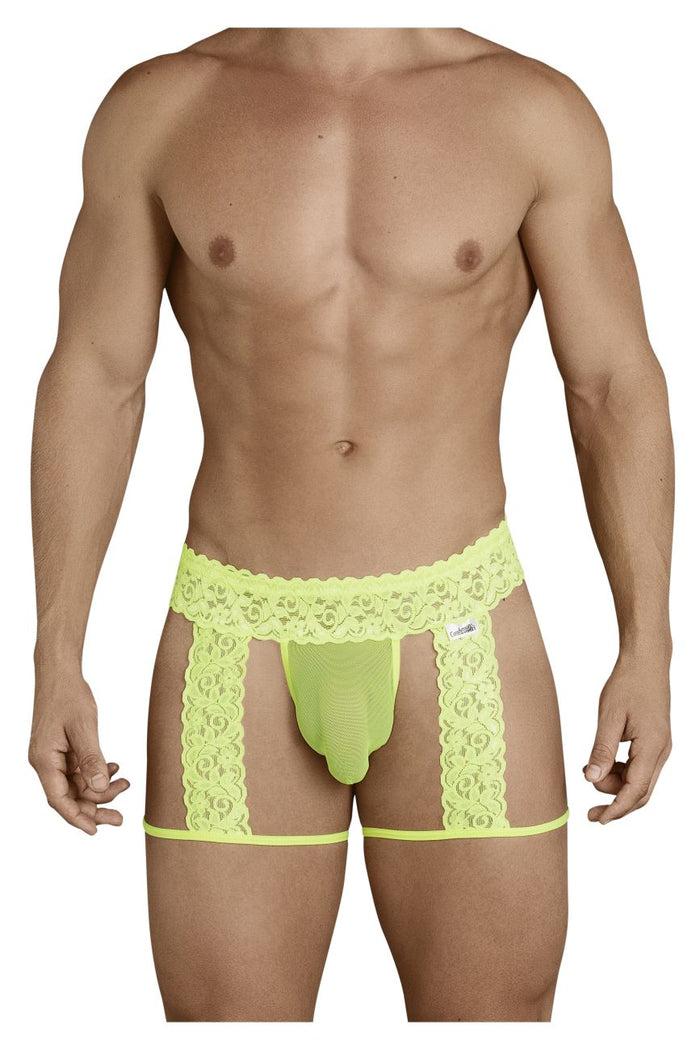 Clever Moda CandyMan 99369X Thongs Color Hot Yellow