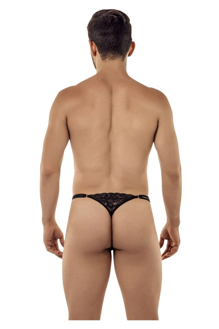 Clever Moda CandyMan 99421X Lace G-String Thongs Color Black