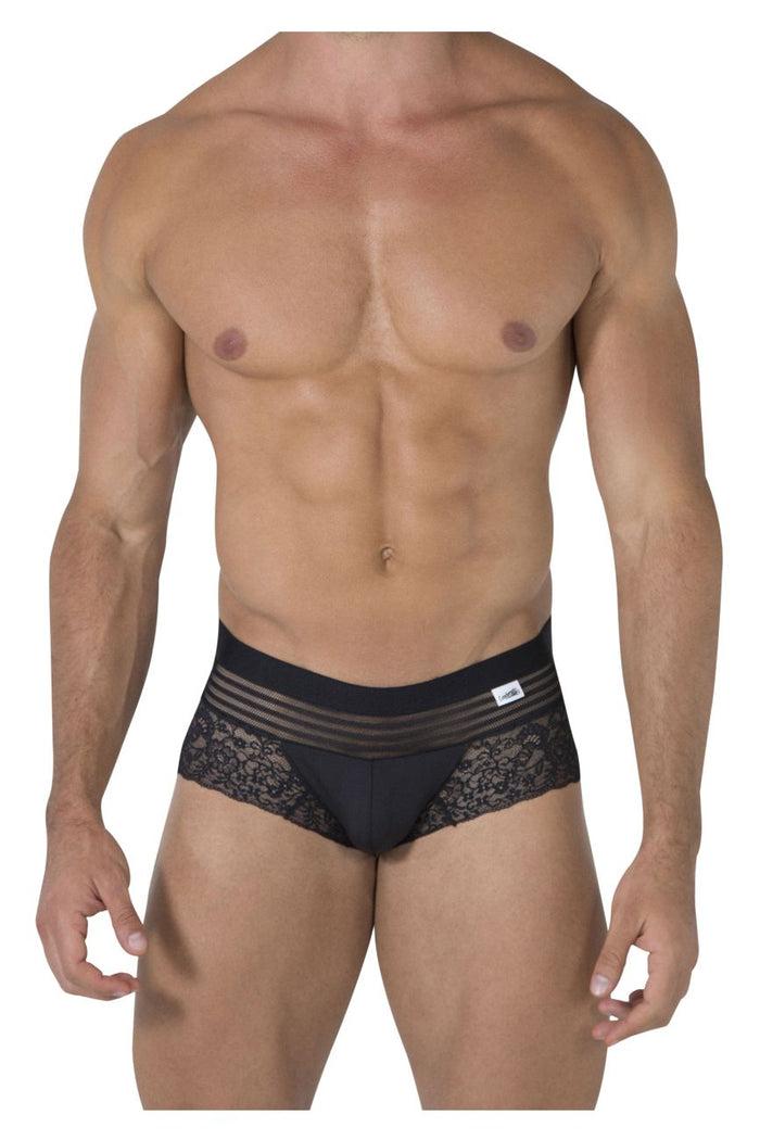 Clever Moda CandyMan 99466X Lace Briefs Color Black