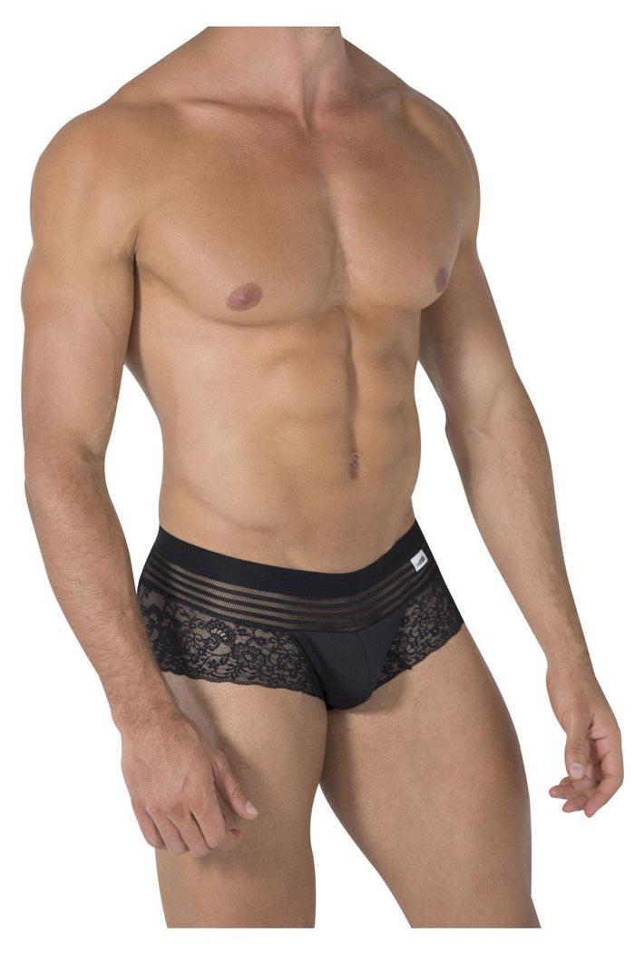 Clever Moda CandyMan 99466X Lace Briefs Color Black