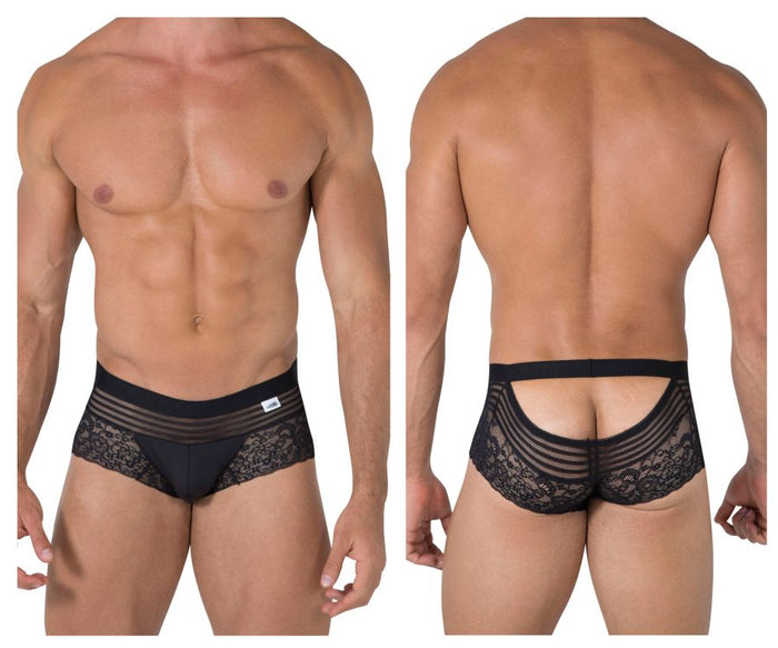 clever moda CandyMan 99466X Lace Briefs Color Black