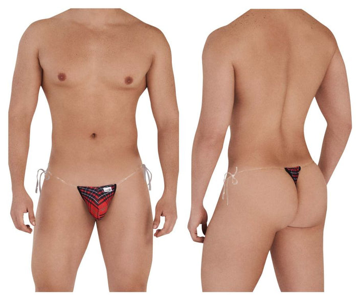 clever moda CandyMan 99571X Invisible Micro G-String Color Red Prints