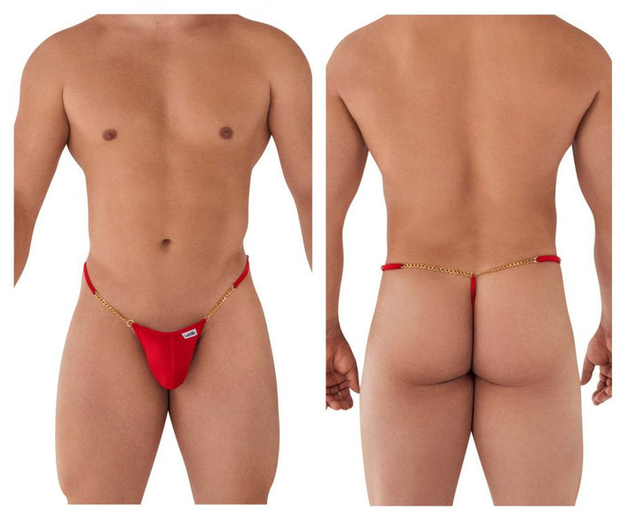 Clever Moda CandyMan 99586 Chain G-String Color Red