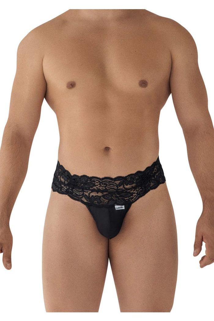 Clever Moda CandyMan 99595X Lace Thongs Color Black