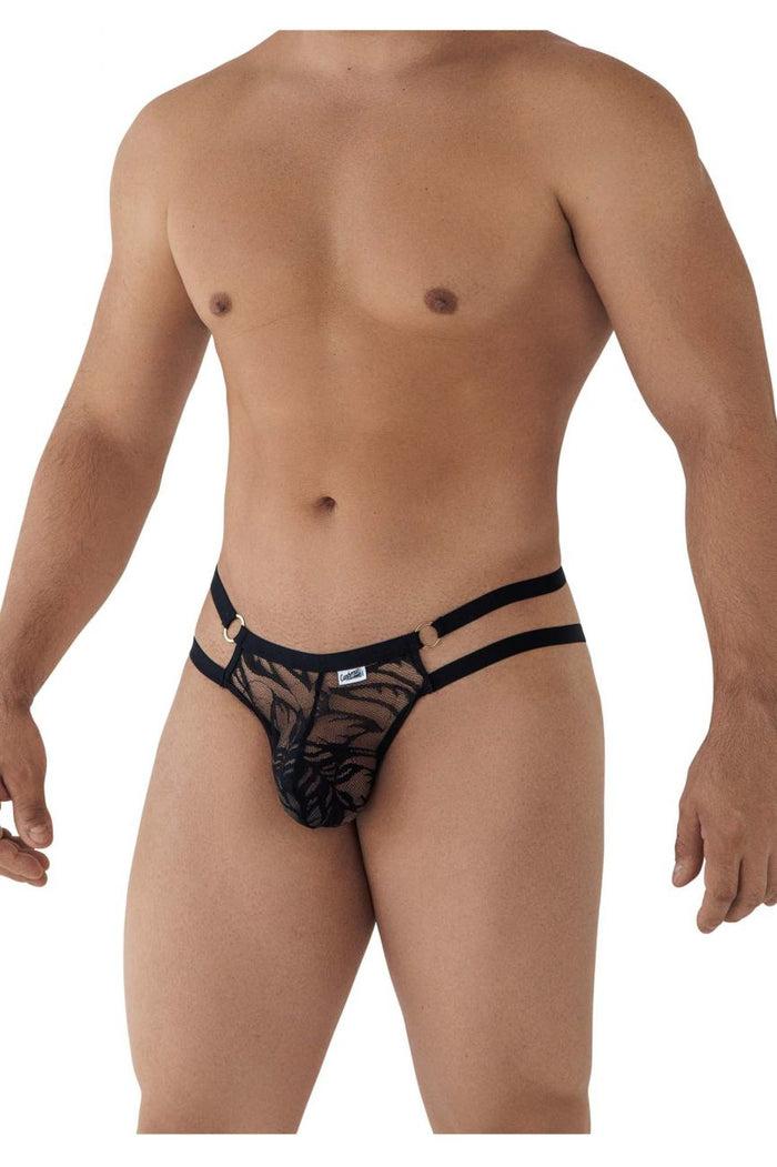 Clever Moda CandyMan 99598 Lace And Chain Bikini Color Black