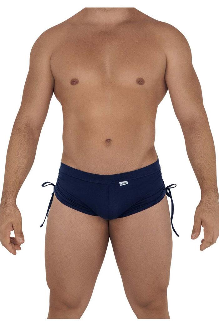 Clever Moda CandyMan 99602X Lounge Pajama Shorts Color Navy