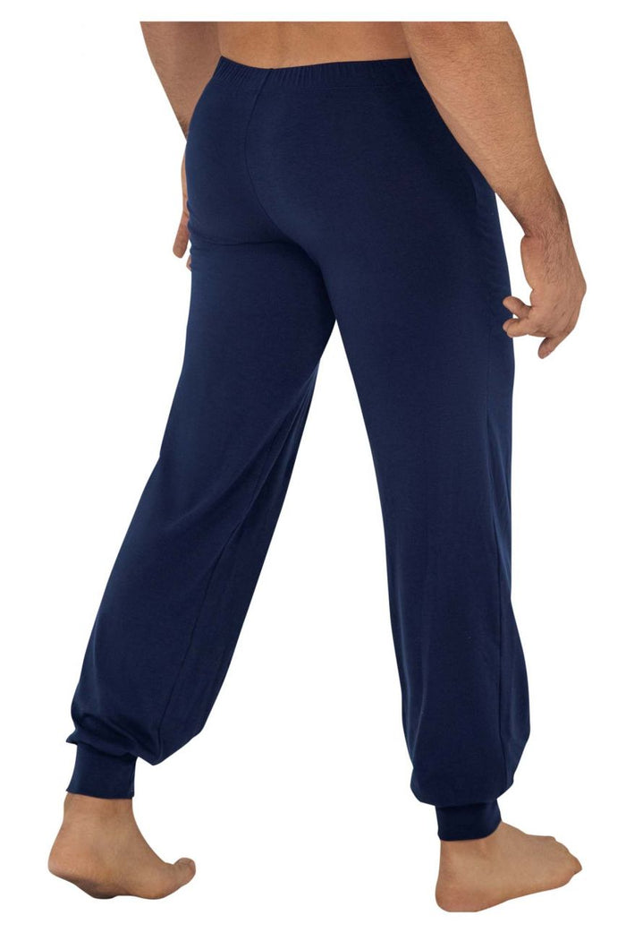 Clever Moda CandyMan 99603 Lounge Pajama Pants Color Navy