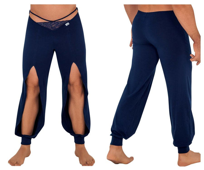 clever moda CandyMan 99603X Lounge Pajama Pants Color Navy