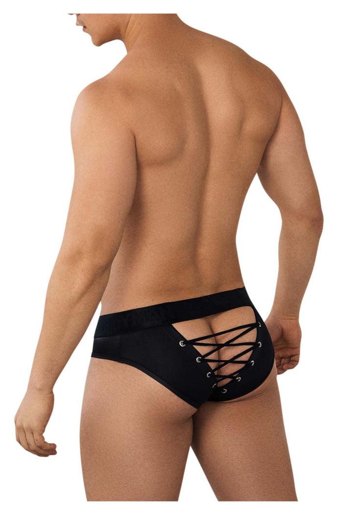 Clever Moda CandyMan 99641 Shorty Briefs Color Black