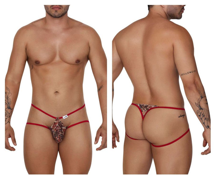 clever moda CandyMan 99668 Jock Thongs Color Printed