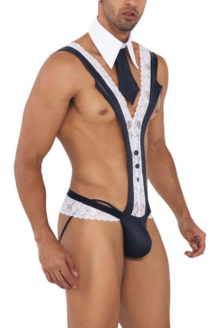 Clever Moda CandyMan 99715 Work-N-Play Costume Outfit Color Black