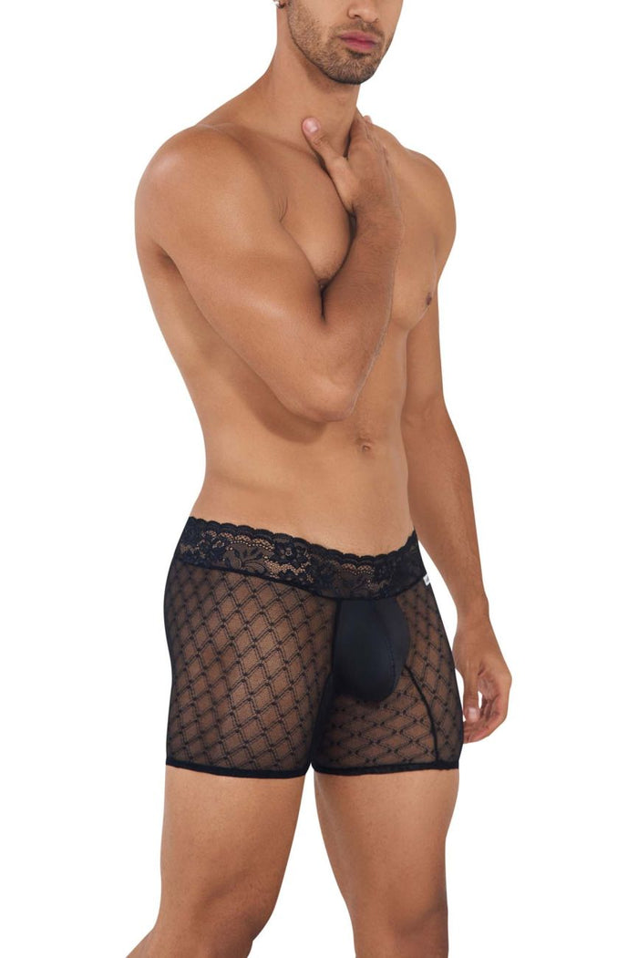 Clever Moda CandyMan 99723 See-through Trunks Color Black
