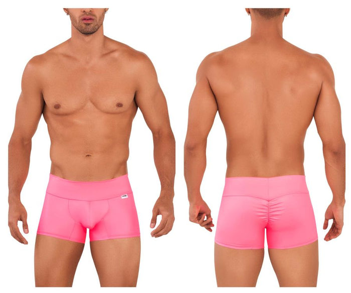 Clever Moda CandyMan 99729 Work-N-Out Trunks Color Hot Pink