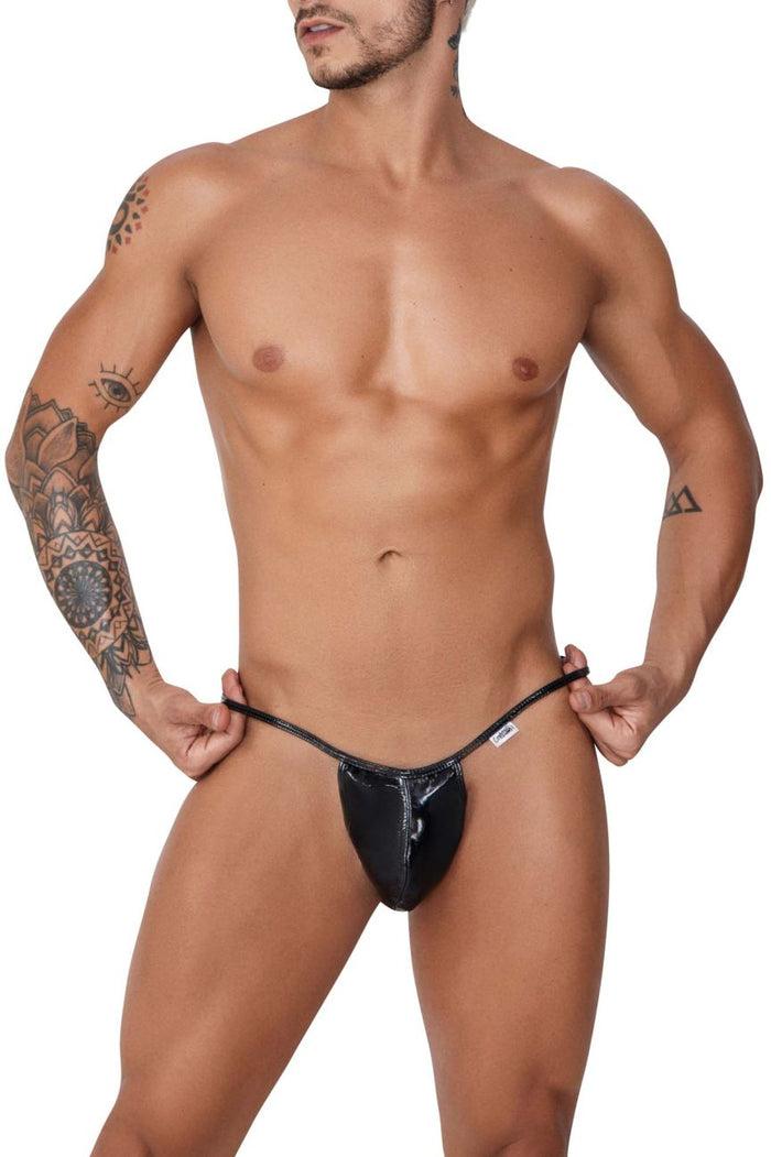 Clever Moda CandyMan 99738 Gloss G-String Color Black