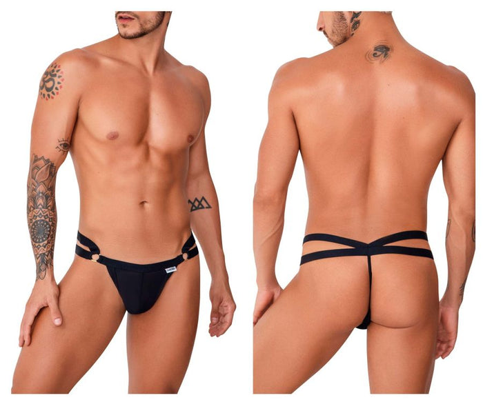 Clever Moda CandyMan 99751 Microfiber G-String Color Black