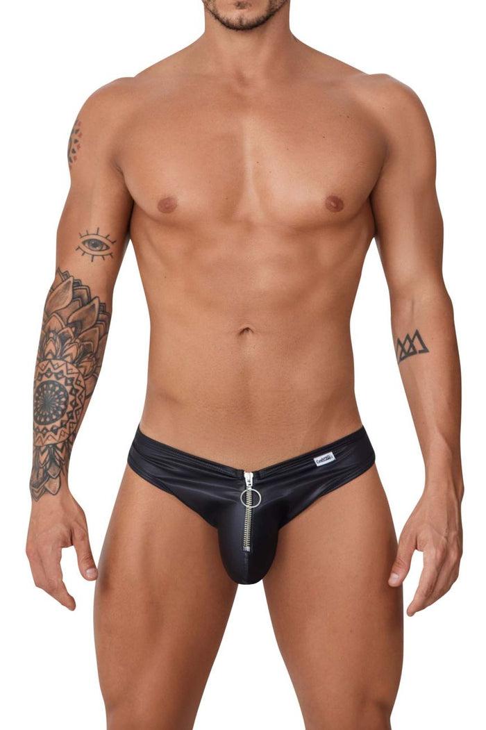 Clever Moda CandyMan 99753 Fringe Jockstrap Color Black