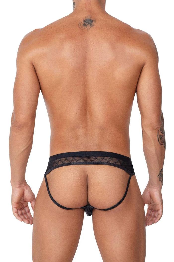 Clever Moda CandyMan 99763 Lace Jockstrap Color Black