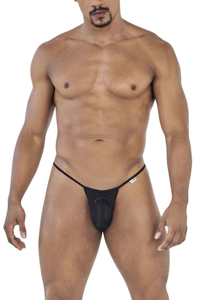 Clever Moda CandyMan 99795 Mesh G-String Thongs Color Black