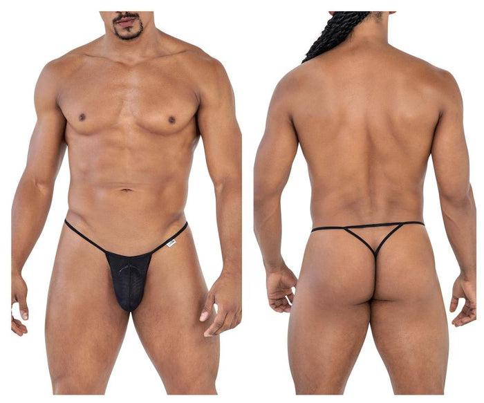 clever moda CandyMan 99795 Mesh G-String Thongs Color Black