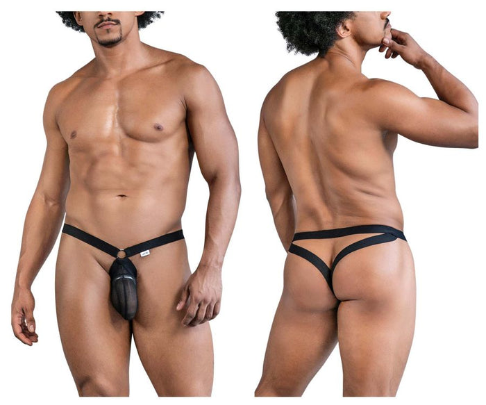 Clever Moda CandyMan 99842 Mesh Jockstrap Color Black