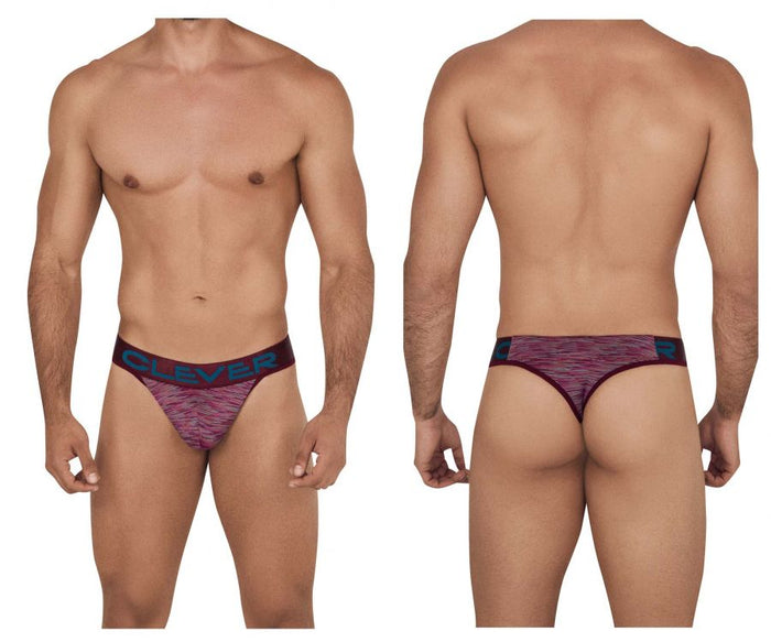 clever moda Clever 0550-1 Stepway Thongs Color Grape