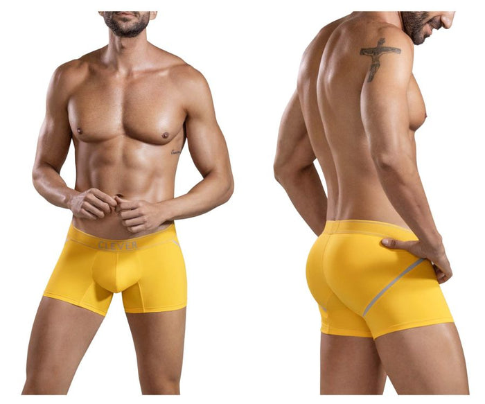 Clever Moda Clever 1658 Imagination Boxer Briefs Color Yellow