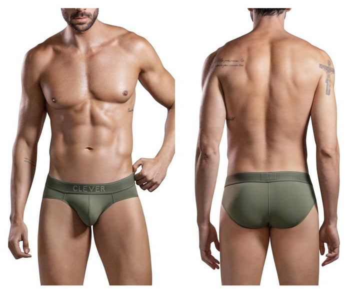 Clever Moda Clever 1670 Britanica Briefs Color Green