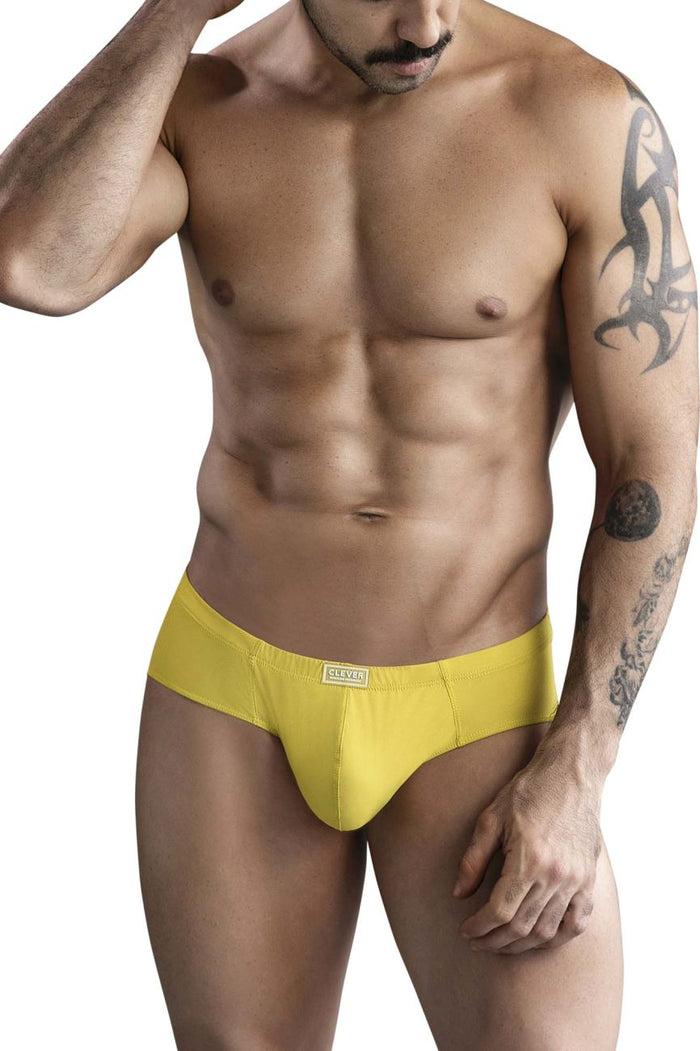 Clever Moda Clever 1746 Pastel Briefs Color Mustard