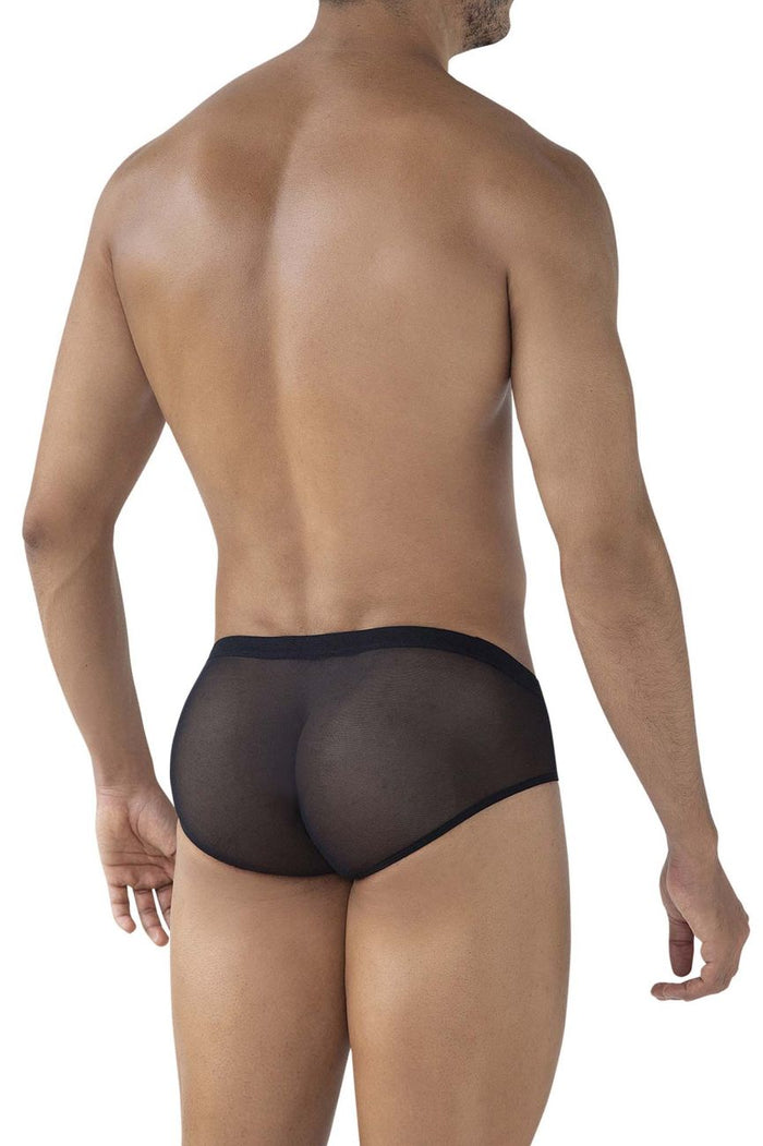 Clever Moda Clever 519962 3PK Australian Latin Briefs Briefs Color Red-Black-Grape