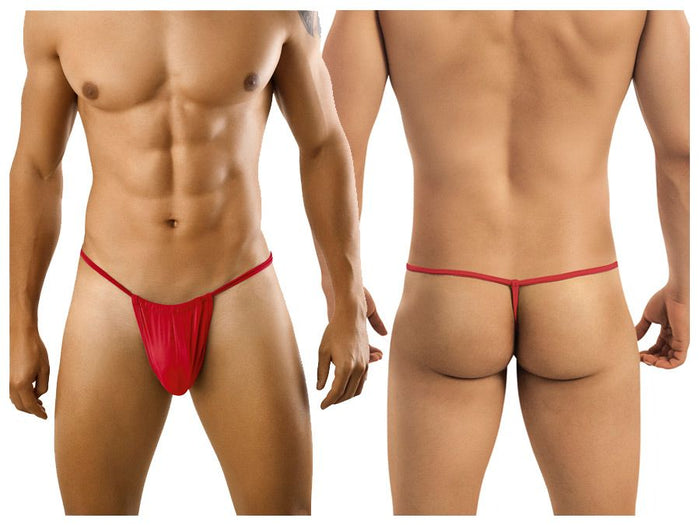 clever moda CandyMan 9586X Thongs Color Red