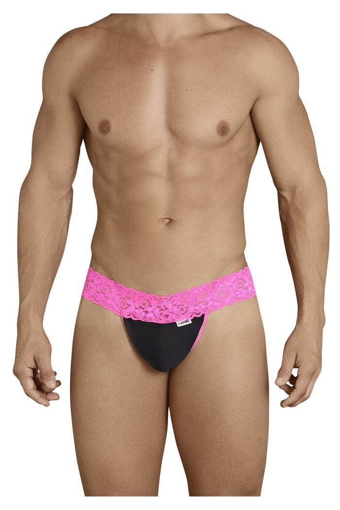 Clever Moda CandyMan 99370X Thongs Color Hot Pink