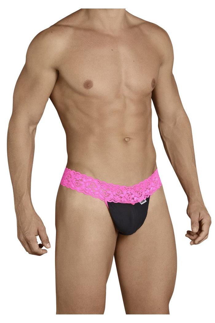 Clever Moda CandyMan 99370X Thongs Color Hot Pink