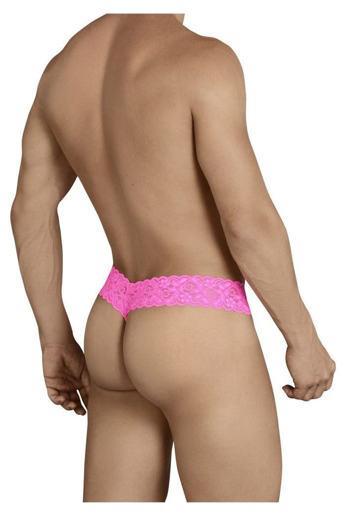 Clever Moda CandyMan 99370X Thongs Color Hot Pink