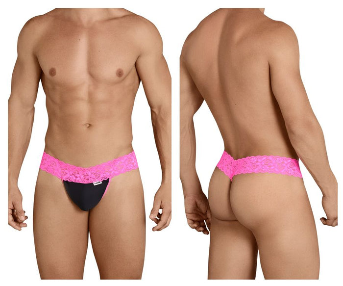 clever moda CandyMan 99370X Thongs Color Hot Pink