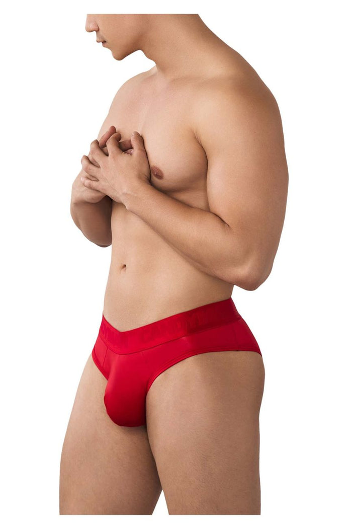 Clever Moda CandyMan 99641 Shorty Briefs Color Red