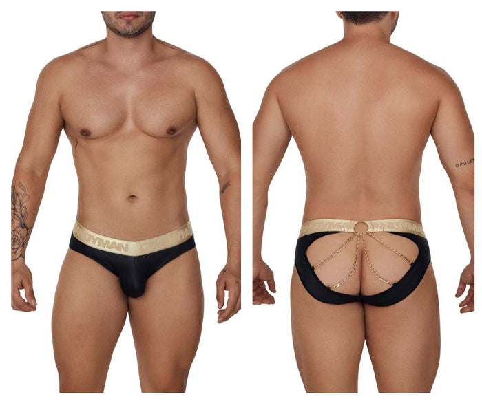 clever moda CandyMan 99659 Jock Briefs Color Black