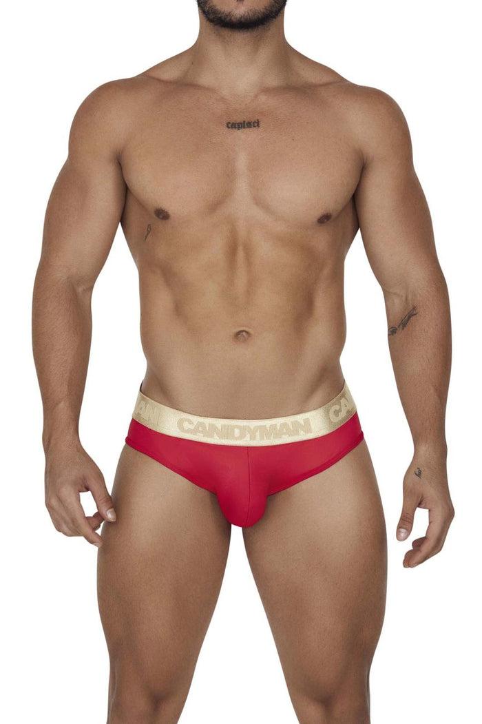 Clever Moda CandyMan 99659 Jock Briefs Color Red