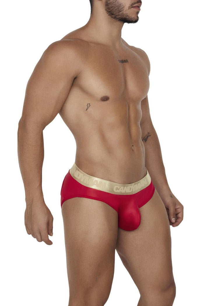 Clever Moda CandyMan 99659 Jock Briefs Color Red