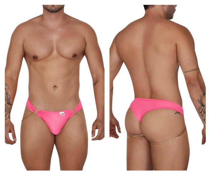 clever moda CandyMan 99669 Chain Thongs Color Pink
