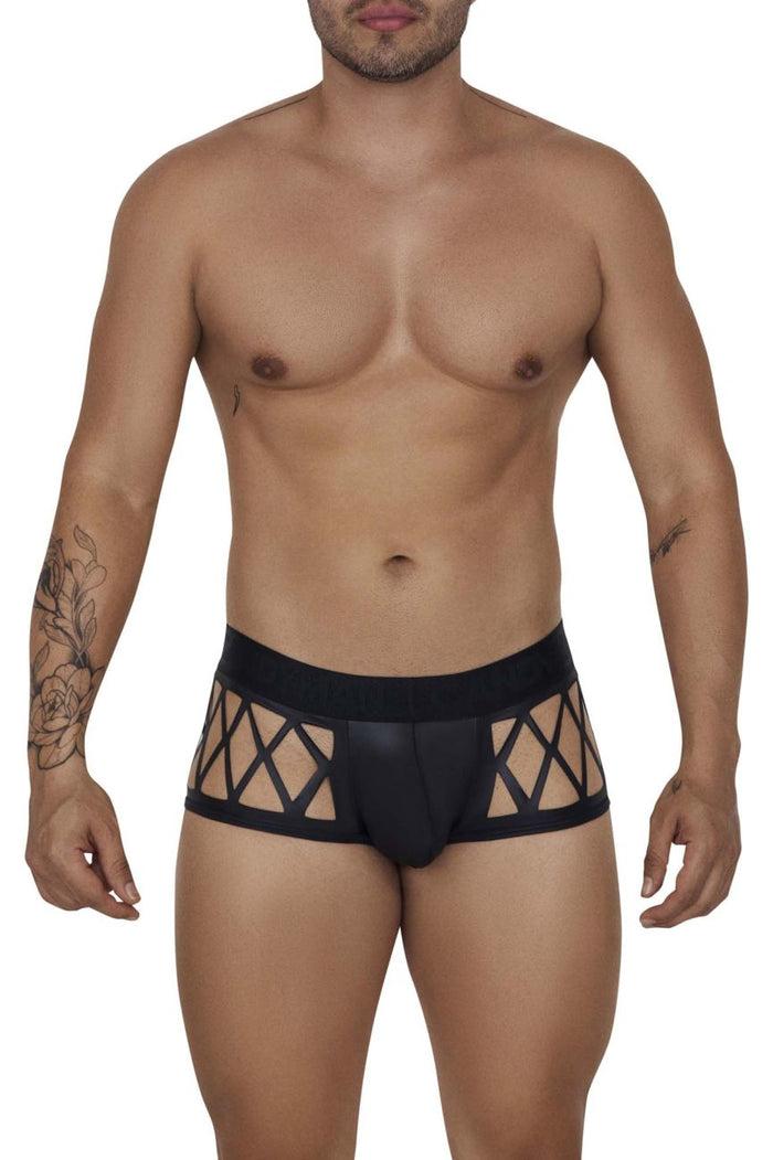 Clever Moda CandyMan 99691 Cage Trunks Color Black