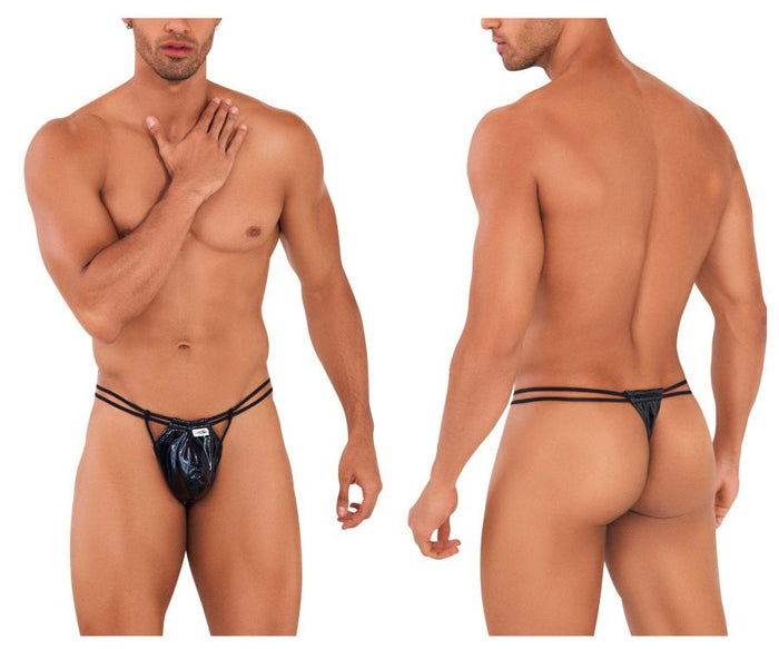 clever moda CandyMan 99711 Dom Thongs Color Black