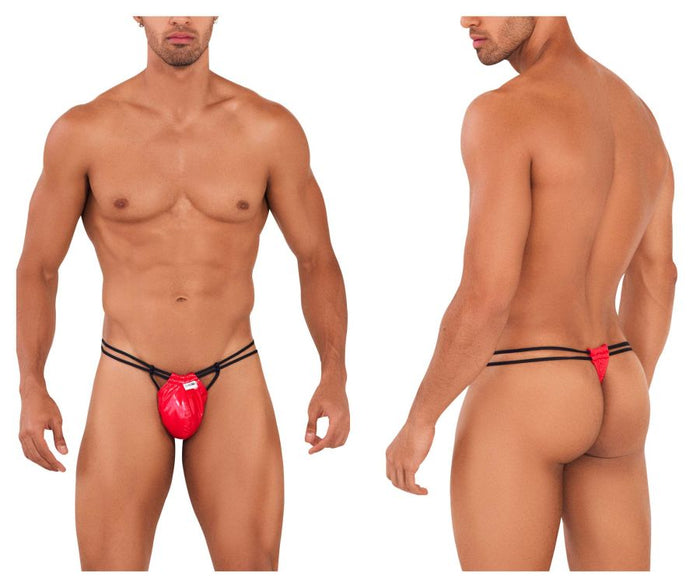 clever moda CandyMan 99711 Dom Thongs Color Red