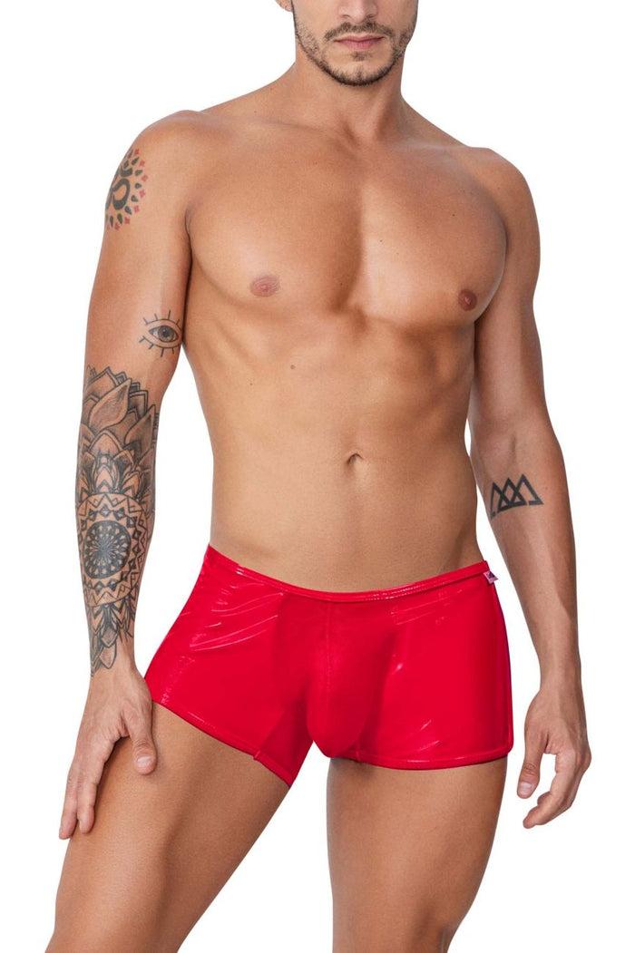 Clever Moda CandyMan 99737 Mesh Trunks Color Red