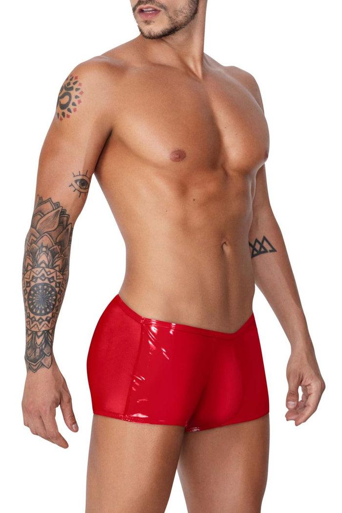 Clever Moda CandyMan 99737 Mesh Trunks Color Red