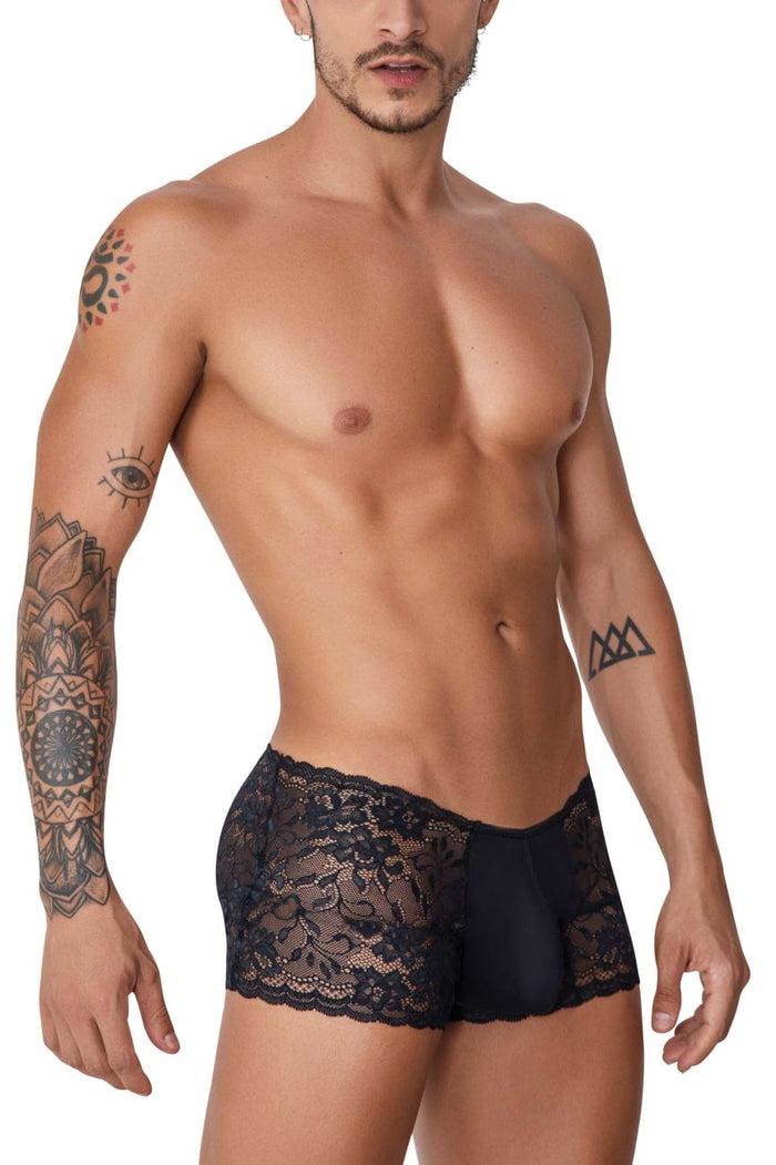 Clever Moda CandyMan 99745 Lace Trunks Color Black