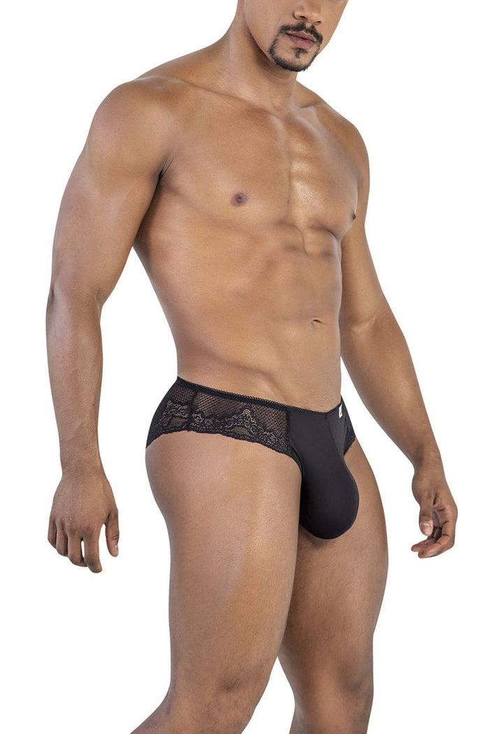 Clever Moda CandyMan 99769 Lace Briefs Color Black