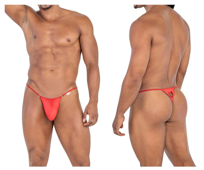 clever moda CandyMan 99789 Heart Thongs Color Red