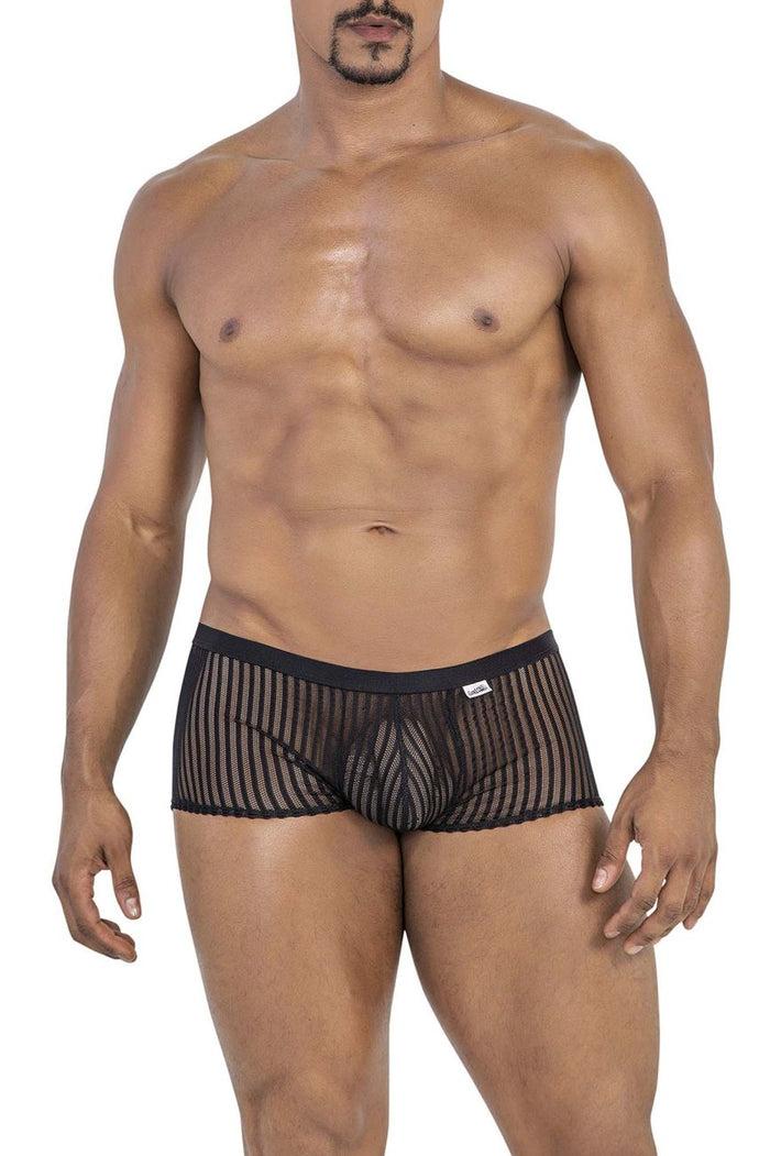Clever Moda CandyMan 99811 Mesh Trunks Color Black