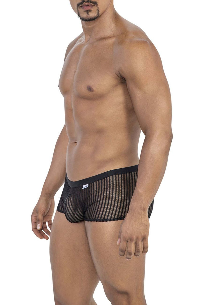 Clever Moda CandyMan 99811 Mesh Trunks Color Black
